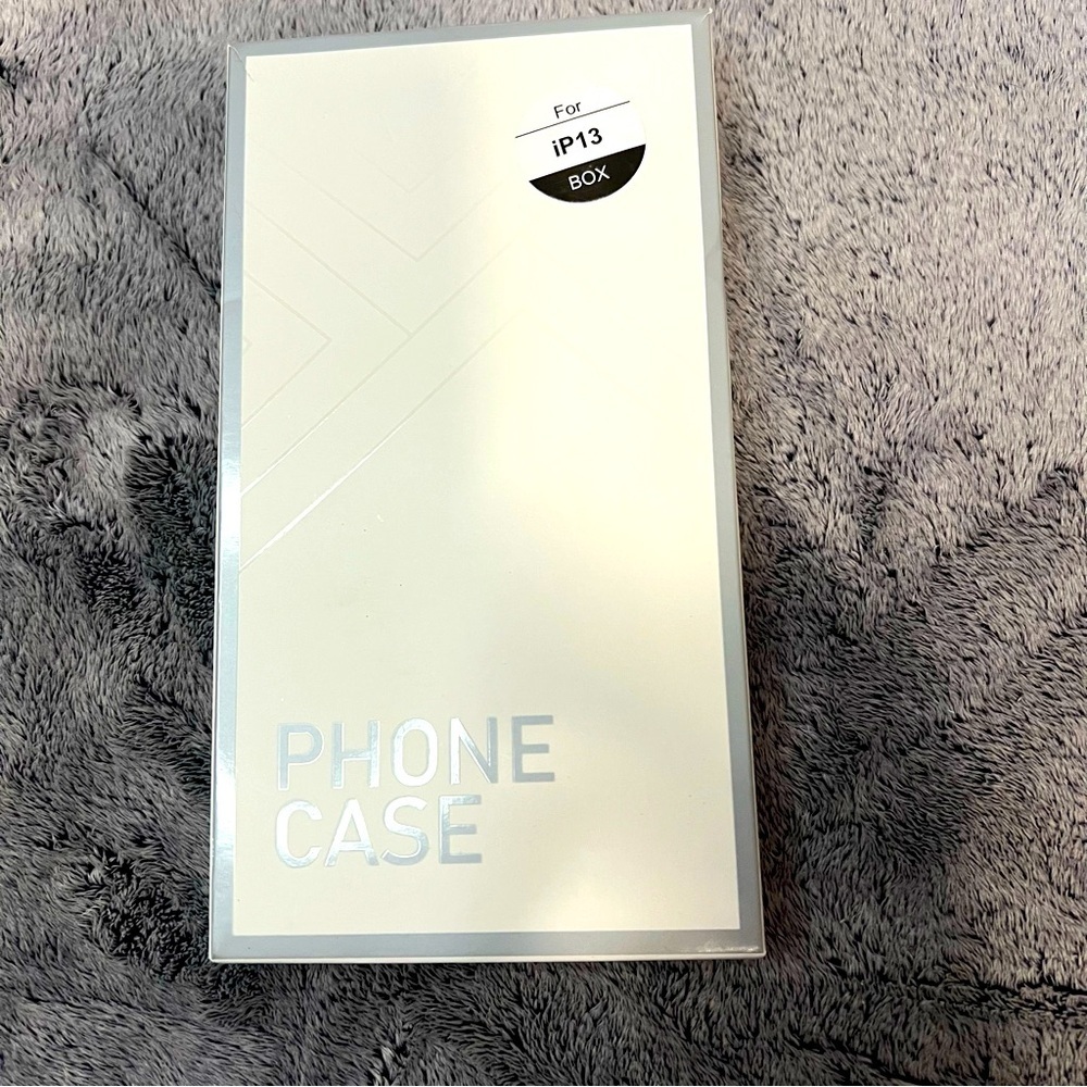 Black Shockproof Slim Phone Case for iPhone 13 NIB